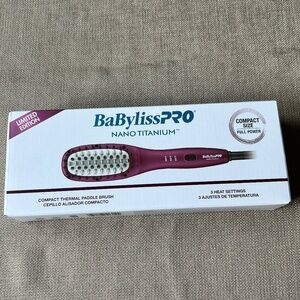 BaBylissPRO Nano Titanium Compact Thermal Paddle Brush - Limited Edition Color